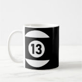 Pool Ll 13 Matching Billiards Geschenk leicht Hall Kaffeetasse (Links)