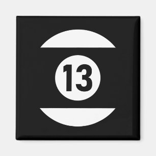 Pool Ll 13 Matching Billiards Geschenk leicht Hall Magnet