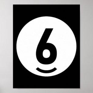 Pool Ll 6 Matching Billiards Geschenk leicht Hallo Poster