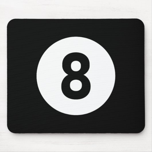 Pool Ll 8 Matching Billiards Geschenk leicht Hallo Mousepad (Vorne)