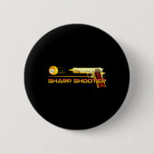 Pool Ll Sharp Shooter Billiards Gelb Button (Vorderseite)