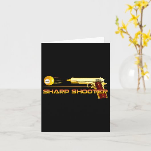 Pool Ll Sharp Shooter Billiards Gelb Karte (Gelbe Blume)