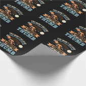 Pool Lustige Billard Geschenkpapier (Ecke)