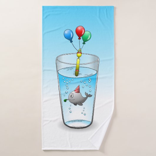 Pool-Party Badehandtuch (Badehandtuch)