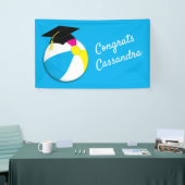 Pool Party Beach Ball Graduation Party Banner (Messeveranstaltung)