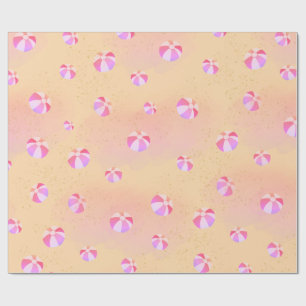 Pool Party Beach Ball Packpapier