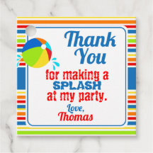 Pool Party Beach Ball Splash