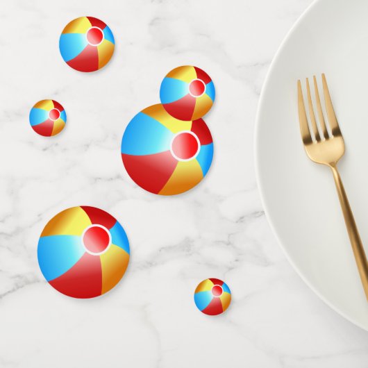 Pool Party Beach Ball Table Confetti Konfetti (Gruppe)