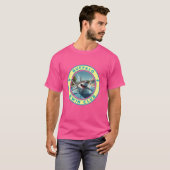 Pool Party Buffalo New York Hai Thema Schwimmbad S T-Shirt (Vorne ganz)