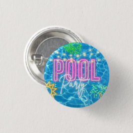 Pool-Party-Button Button