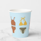 Pool-Party-Cups | Swimsuits Pappbecher (Vorderseite)