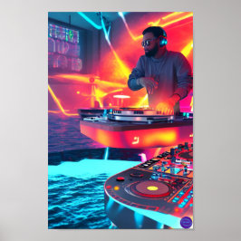 POOL PARTY DJ POSTER