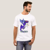 Pool Party Drachen Einhorn Float Shirt Drachen Ges (Vorne ganz)