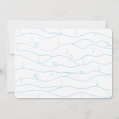 Pool-Party Einladung (Rückseite)