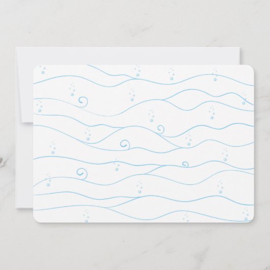 Pool-Party Einladung (Rückseite)