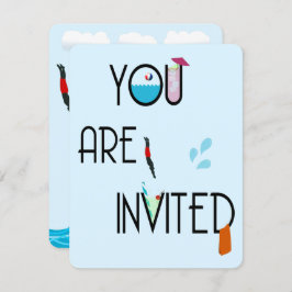 Pool-Party Einladung