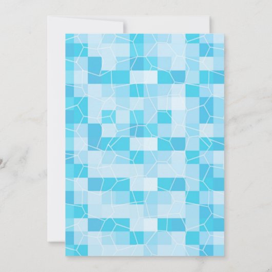 Pool-Party Einladung (Rückseite)