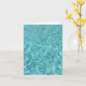 Pool-Party Einladung (Gelbe Blume)