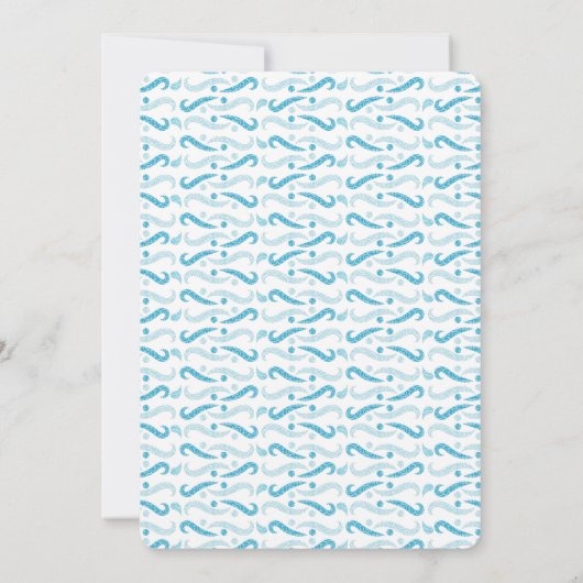 Pool-Party Einladung (Rückseite)