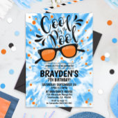Pool Party Einladung Boy Cool durch das Pool-Party
