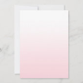 Pool-Party Einladung Flamingo-tropische Ananas (Rückseite)