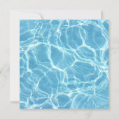 Pool-Party Einladungen (Rückseite)