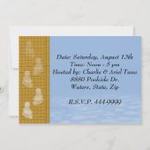 Pool-Party Einladungen (Rückseite)