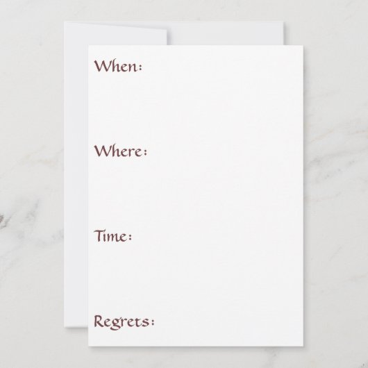 Pool-Party Einladungen (Rückseite)