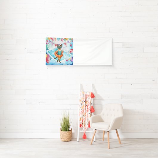 Pool Party for Cat Lovers Banner (Insitu)