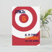 Pool Party Foto Einladung Postkarte (Stehend Vorderseite)