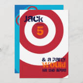 Pool Party Foto Einladung Postkarte (Vorne/Hinten)