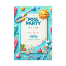 Pool Party Geburtstag 16 . Geburtstag Sommerschwim