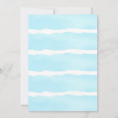 Pool Party Geburtstagseinladung Einladung (Rückseite)