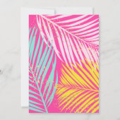 Pool Party Geburtstagseinladung | Pool-Party Einladung (Rückseite)