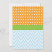 Pool Party Geburtstagseinladung Splish Splash Boy Einladung (Rückseite)