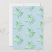 Pool Party Geburtstagsparty Einladung (Rückseite)