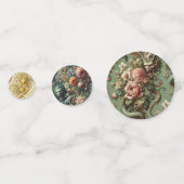 Pool-Party — Gothic Garden Konfetti (Rückseiten)