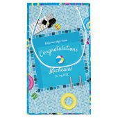 Pool Party Graduation Party Kleine Geschenktüte (Rückseite)