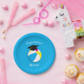 Pool Party Graduation Party Pappteller (Party)