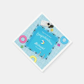 Pool Party Graduation Party Serviette (Ecke)