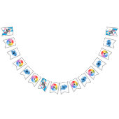 Pool Party Happy Birthday Wimpelkette (Alle)