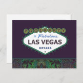 POOL PARTY in fabelhafter Las Vegas Postkarte (Vorne/Hinten)