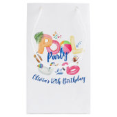 Pool-Party Kleine Geschenktüte (Rückseite)
