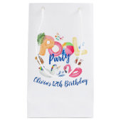 Pool-Party Kleine Geschenktüte (Vorderseite)