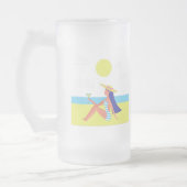 Pool Party Mattierte Tasse (Links)