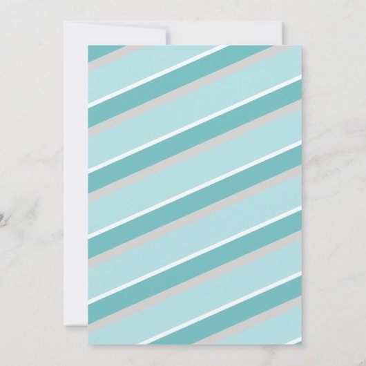 Pool Party Modernes tropisches Leaf Niedlich Tee G Einladung (Rückseite)