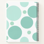 Pool Party Niedlich Capybara mit rosa Flamingo Flo Notizblock (Rückseite)