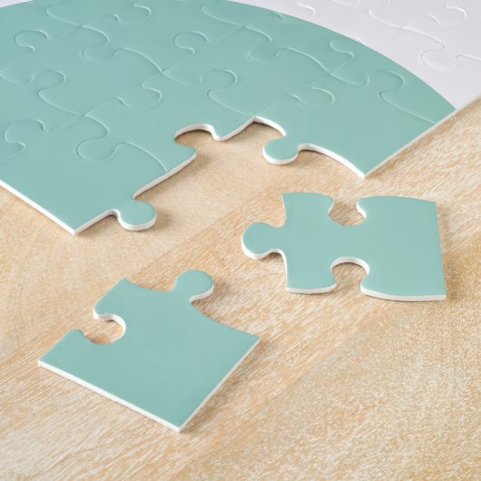 Pool Party Niedlich Capybara mit rosa Flamingo Flo Puzzle (Seite)