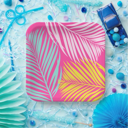 Pool Party Paper-Teller | Dekor des Pool-Party Pappteller (Party)