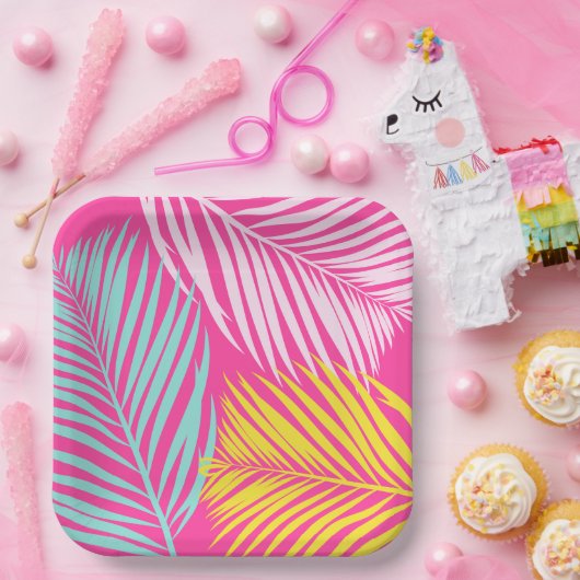 Pool Party Paper-Teller | Dekor des Pool-Party Pappteller (Party)